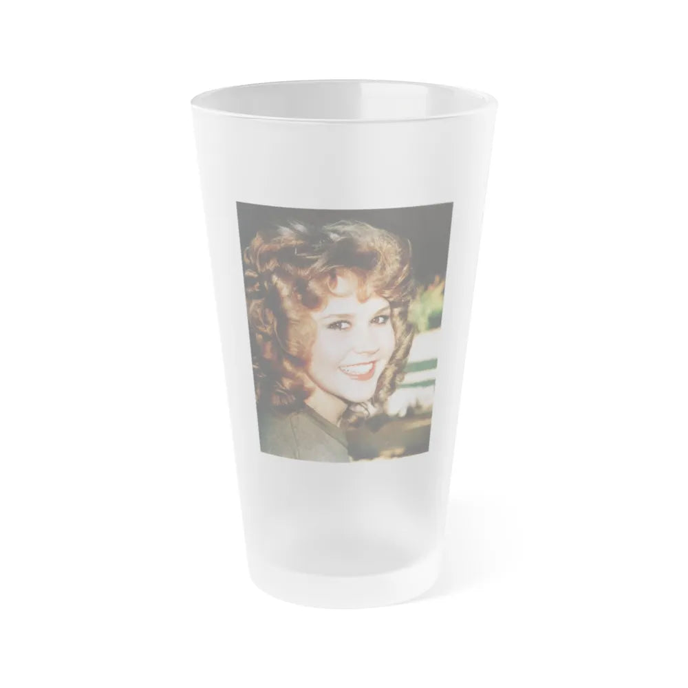 Linda Blair #374 (Vintage Female Icon) Frosted Pint 16oz-16oz-Frosted-Go Mug Yourself