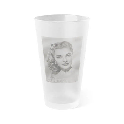 Lori Nelson #166 (Vintage Female Icon) Frosted Pint 16oz-16oz-Frosted-Go Mug Yourself