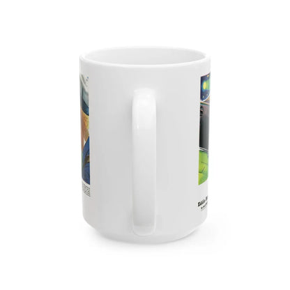 Eddie Buys A Car, 1939 - White Coffee Mug-Go Mug Yourself