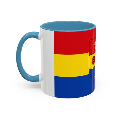 Flag of Emsland Germany - Accent Coffee Mug-Go Mug Yourself