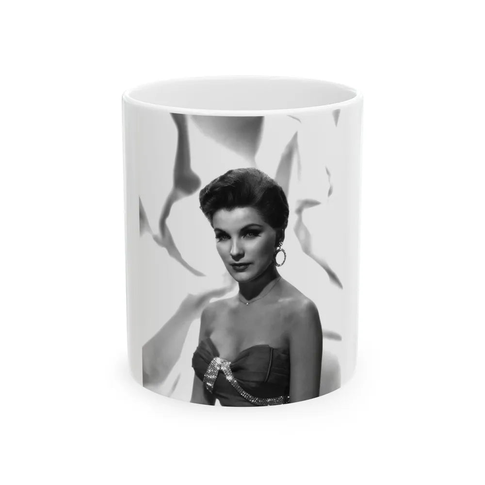 Debra Paget #425 1 (Vintage Female Icon) White Coffee Mug-11oz-Go Mug Yourself