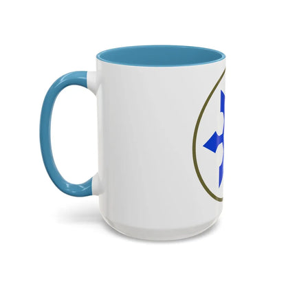 XXXIII Corps (U.S. Army) Accent Coffee Mug-Go Mug Yourself