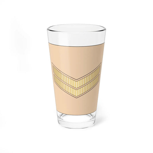 02.RBLF CPL (Bahrain) (Military Rank) Pint Glass 16oz 16oz - Go Mug Yourself