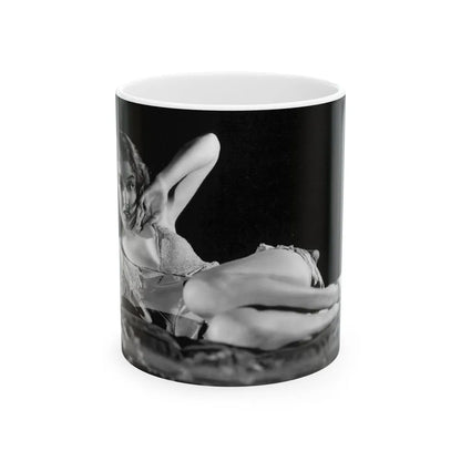 Fay Wray #36 (Vintage Female Icon) White Coffee Mug-11oz-Go Mug Yourself