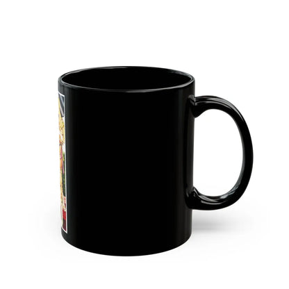 Fashion Illustration (1) - Black Coffee Mug-Go Mug Yourself