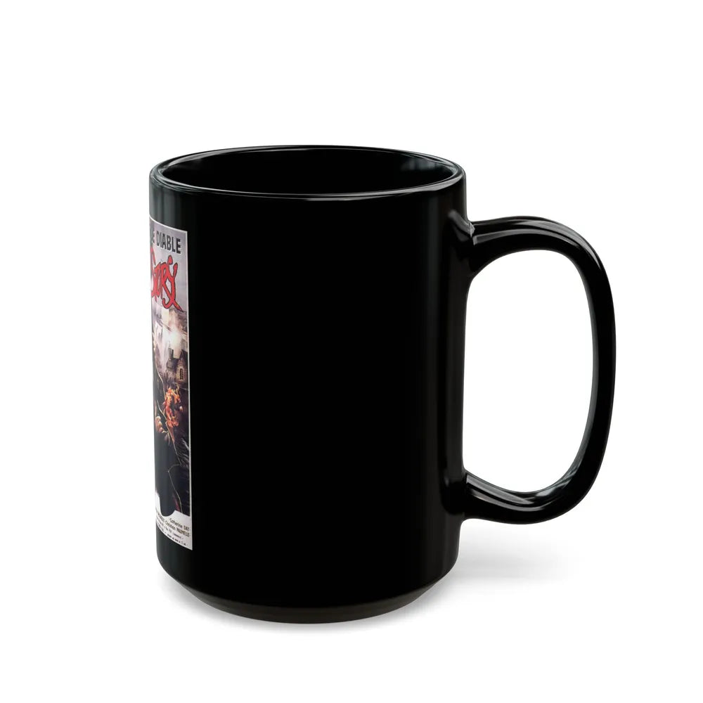 DEVIL'S STORY (NAZI ZOMBIE) 1986 Movie Poster - Black Coffee Mug-Go Mug Yourself