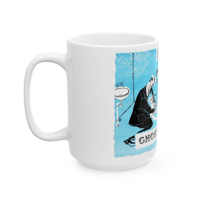 Ghosts, Bluebook Magazine, November 1953 - White Coffee Mug-Go Mug Yourself