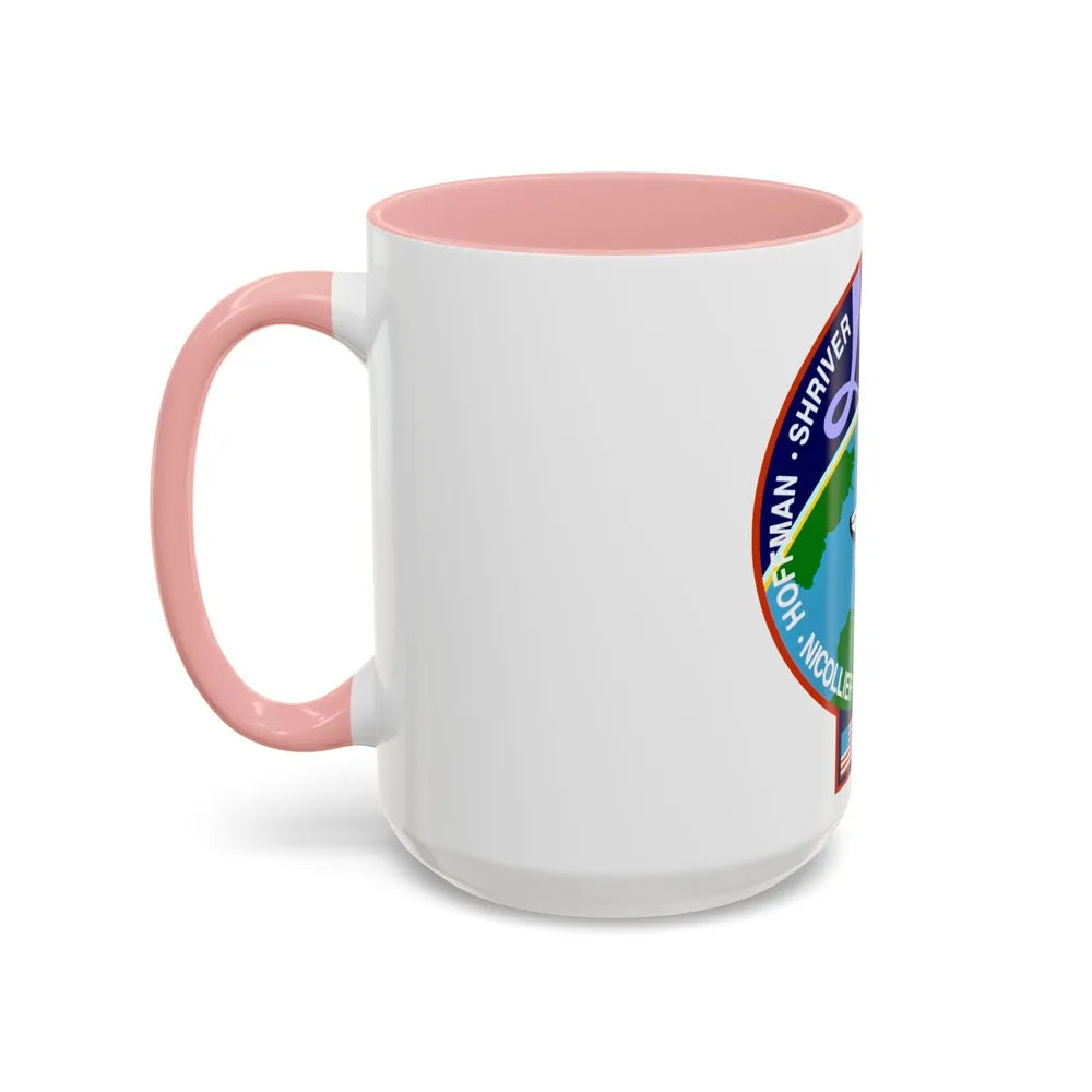 STS 46 (NASA) Accent Coffee Mug-Go Mug Yourself