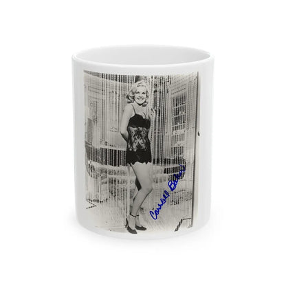 Carroll Baker #53 (Vintage Female Icon) White Coffee Mug-11oz-Go Mug Yourself