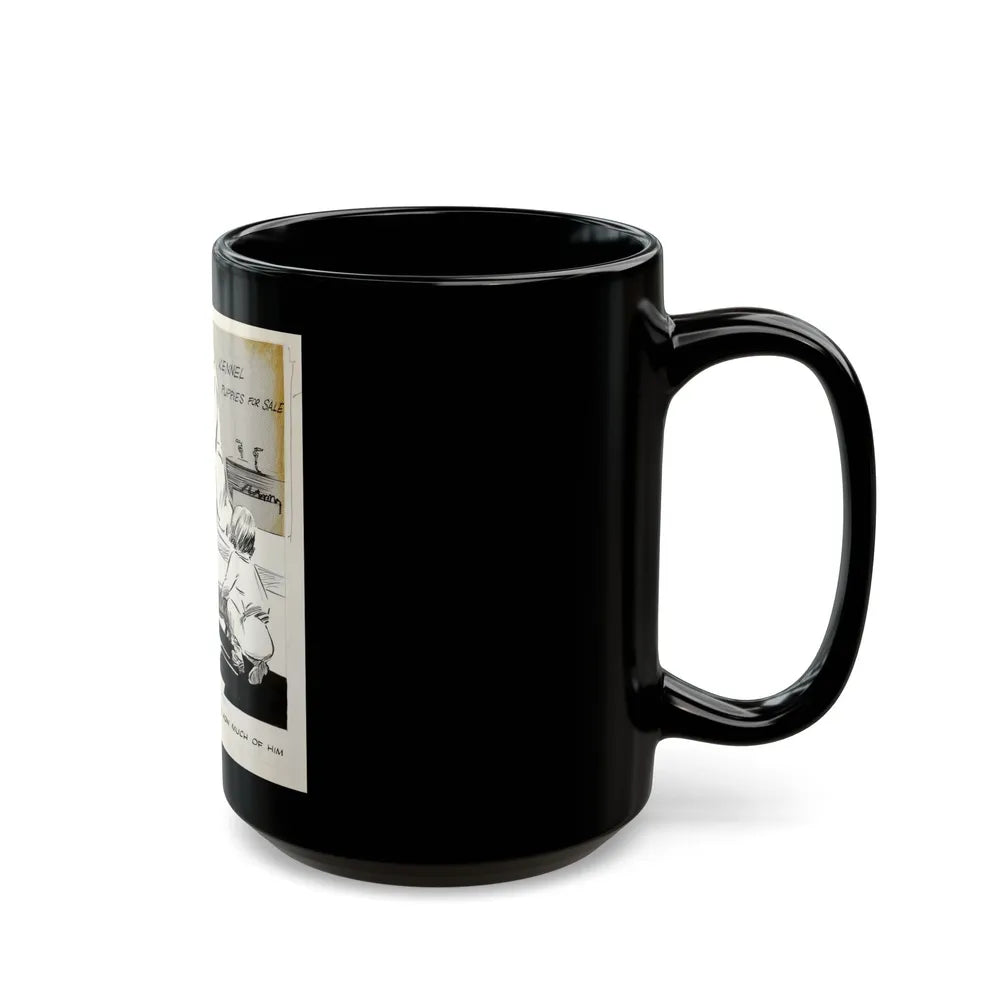 Cuties Daily Comic Strip, 1962 (1) - Black Coffee Mug-Go Mug Yourself