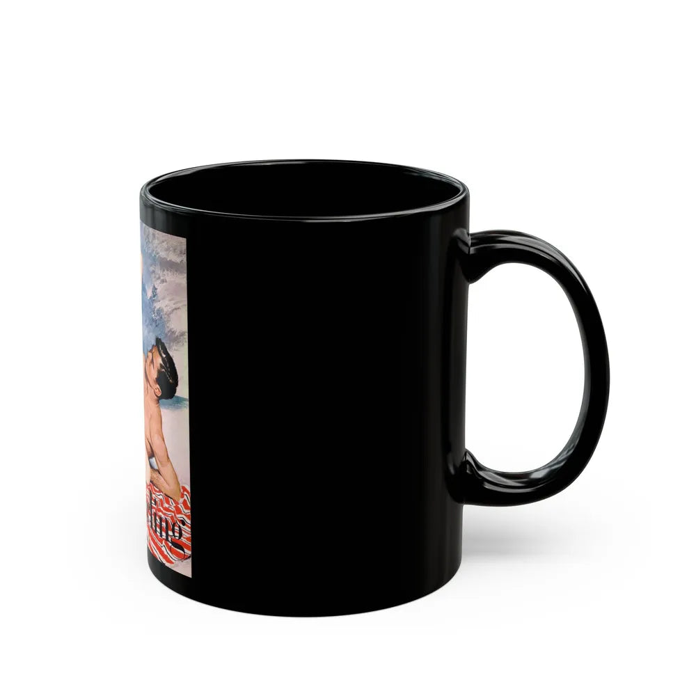 Darling Believe Me, Esquire, September 1951 - Black Coffee Mug-Go Mug Yourself