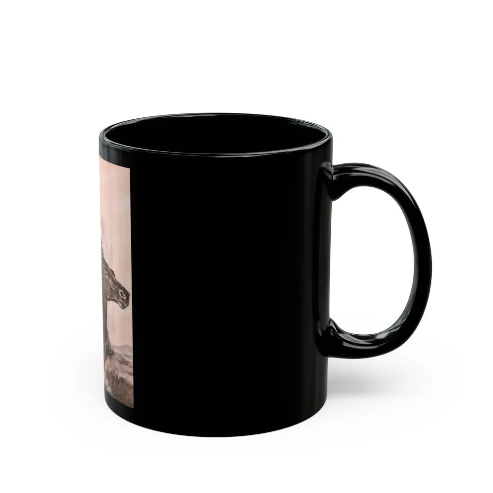 Calgary by Stuart Cloete, Good Housekeeping magazine, 1959 - Black Coffee Mug-Go Mug Yourself