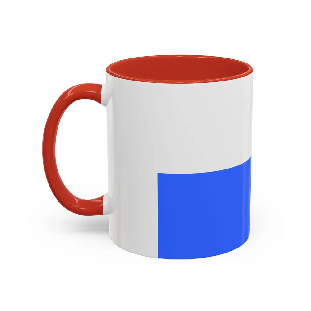 Flag of Cracow Poland - Accent Coffee Mug-Go Mug Yourself