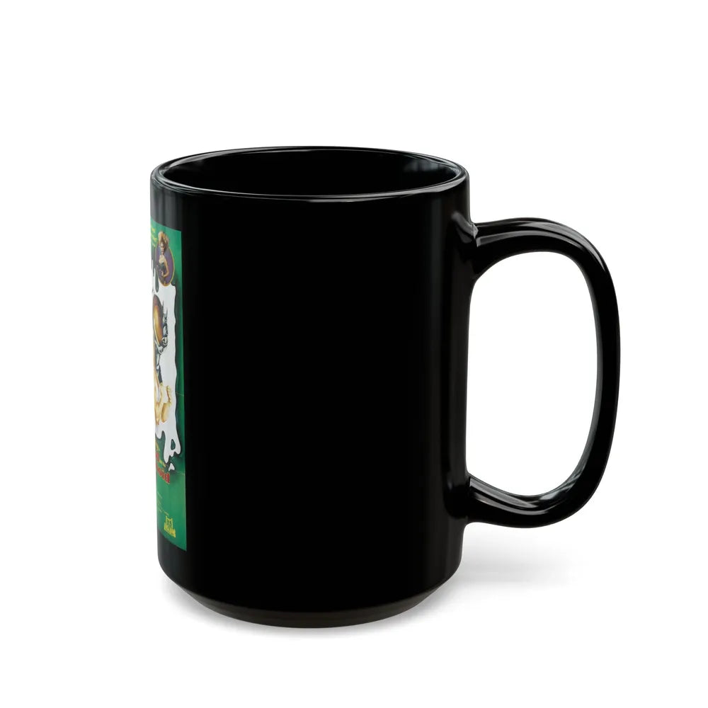 CLASS OF NUKE'EM HIGH 3 1994 Movie Poster - Black Coffee Mug-Go Mug Yourself