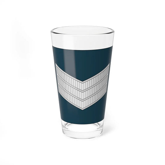 03.RBAF SGT (Bahrain) (Military Rank) Pint Glass 16oz 16oz - Go Mug Yourself