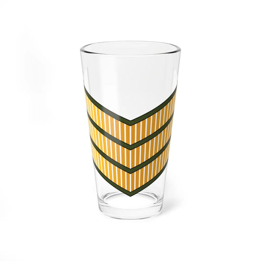 03.RBrLF SGT (Brunei) (Military Rank) Pint Glass 16oz 16oz - Go Mug Yourself