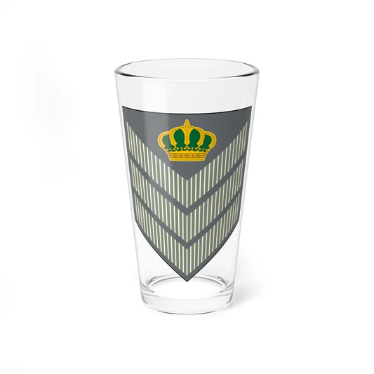 04. JLF SFC (Jordan) (Military Rank) Pint Glass 16oz 16oz - Go Mug Yourself