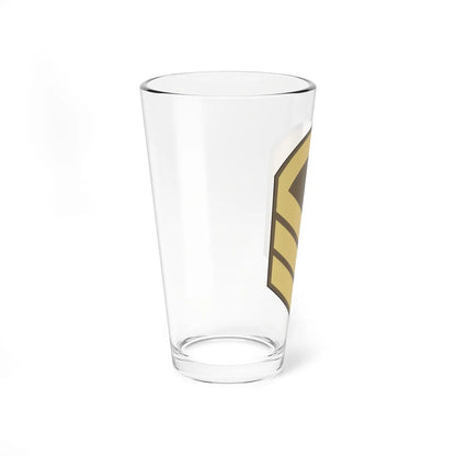 04. KLF SFC (Kuwait) (Military Rank) Pint Glass 16oz - Go Mug Yourself