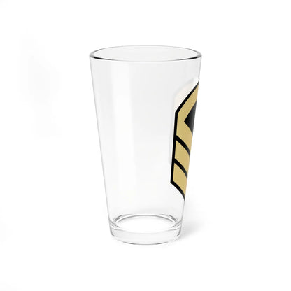 04. KNF SFC (Kuwait) (Military Rank) Pint Glass 16oz - Go Mug Yourself