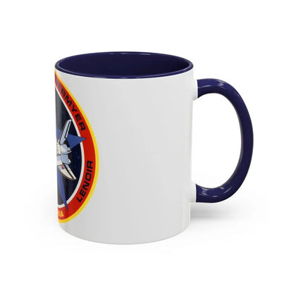 STS 5 (NASA) Accent Coffee Mug-Go Mug Yourself