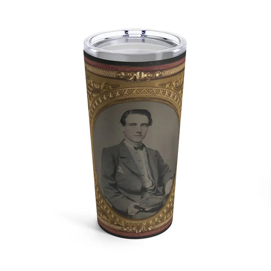 Unidentified Soldier In Confederate Uniform(5) (U.S. Civil War) Tumbler 20oz-20oz-Go Mug Yourself