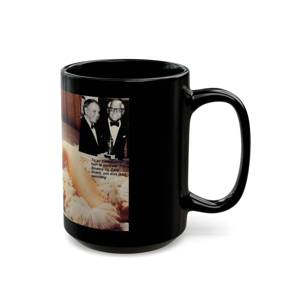 Kim Novak #255 (Vintage Female Icon) Black Coffee Mug-Go Mug Yourself