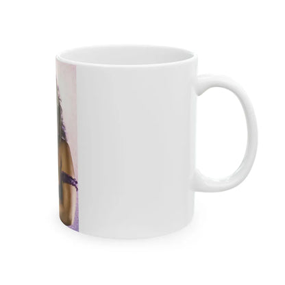 Linda Blair #118 (Vintage Female Icon) White Coffee Mug-Go Mug Yourself