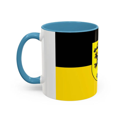 Flag of Goppingen Germany - Accent Coffee Mug-Go Mug Yourself