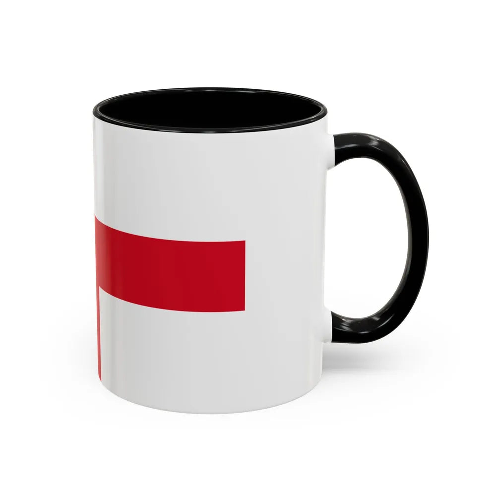 Flag of Kirkop Malta - Accent Coffee Mug-Go Mug Yourself