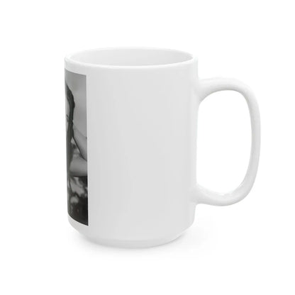 Debra Paget #49 2 (Vintage Female Icon) White Coffee Mug-Go Mug Yourself