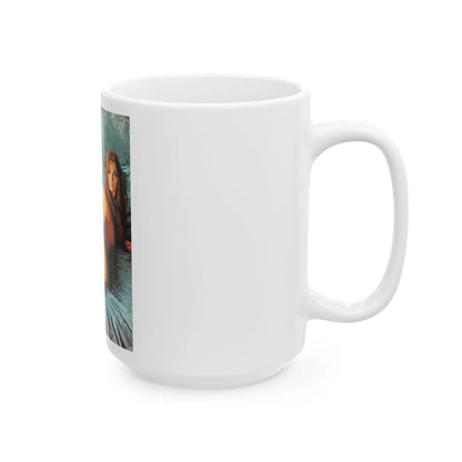 Julie Ege #245 (Vintage Female Icon) White Coffee Mug-Go Mug Yourself