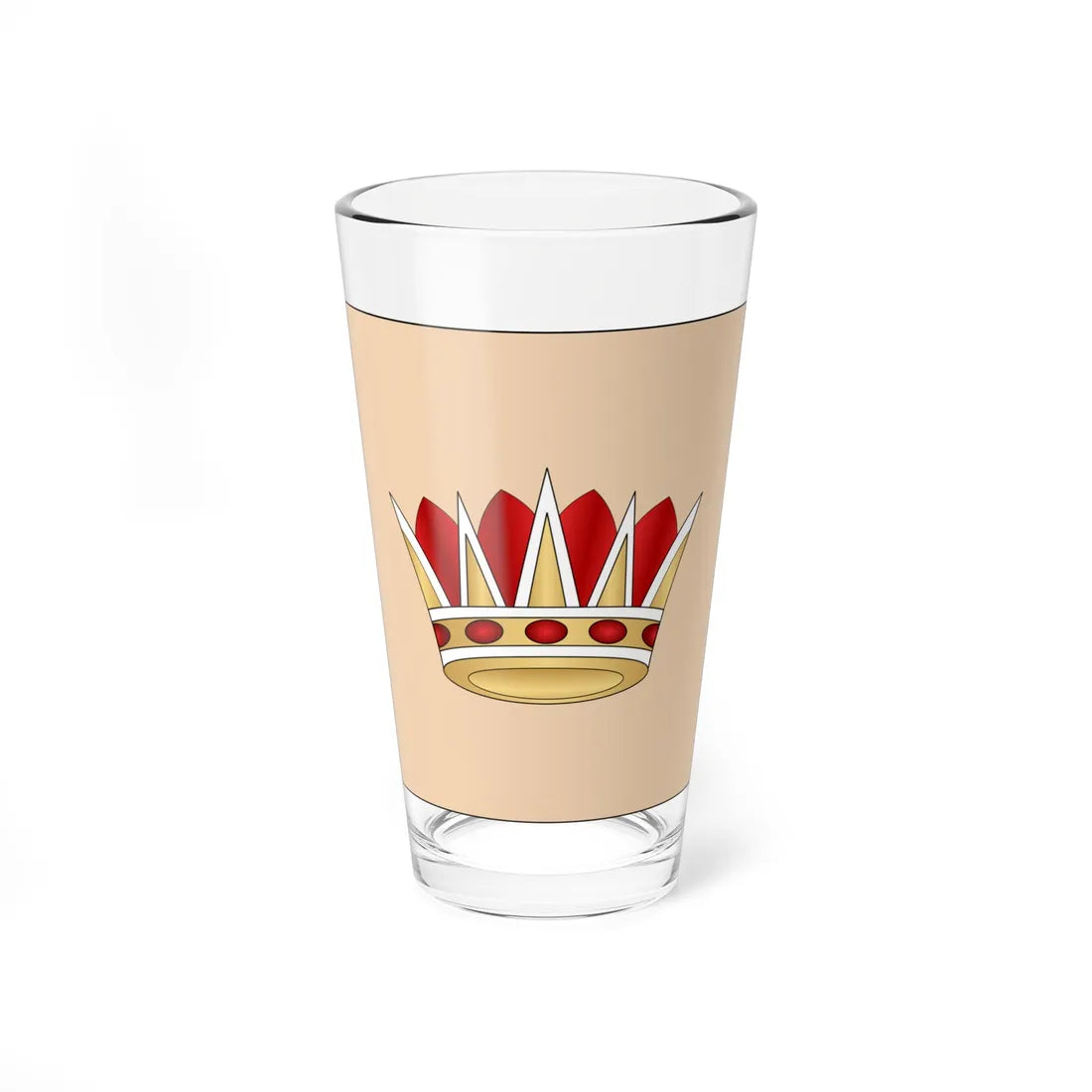04.RBLF MSG (Bahrain) (Military Rank) Pint Glass 16oz 16oz - Go Mug Yourself