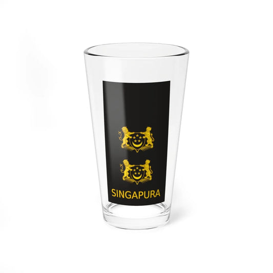05 RSN OF04a (Singapore) (Military Rank) Pint Glass 16oz 16oz - Go Mug Yourself