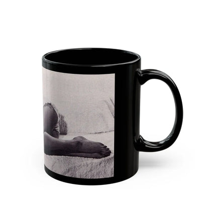 Jayne Mansfield #224 (Vintage Female Icon) Black Coffee Mug-Go Mug Yourself