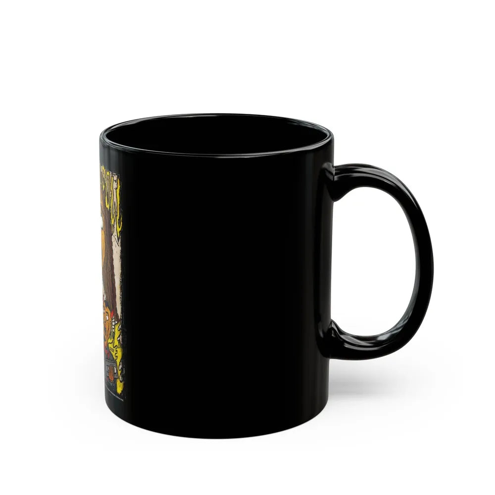 BLACK DEVIL DOLL FROM HELL (RERELEASE) 1984 Movie Poster - Black Coffee Mug-Go Mug Yourself