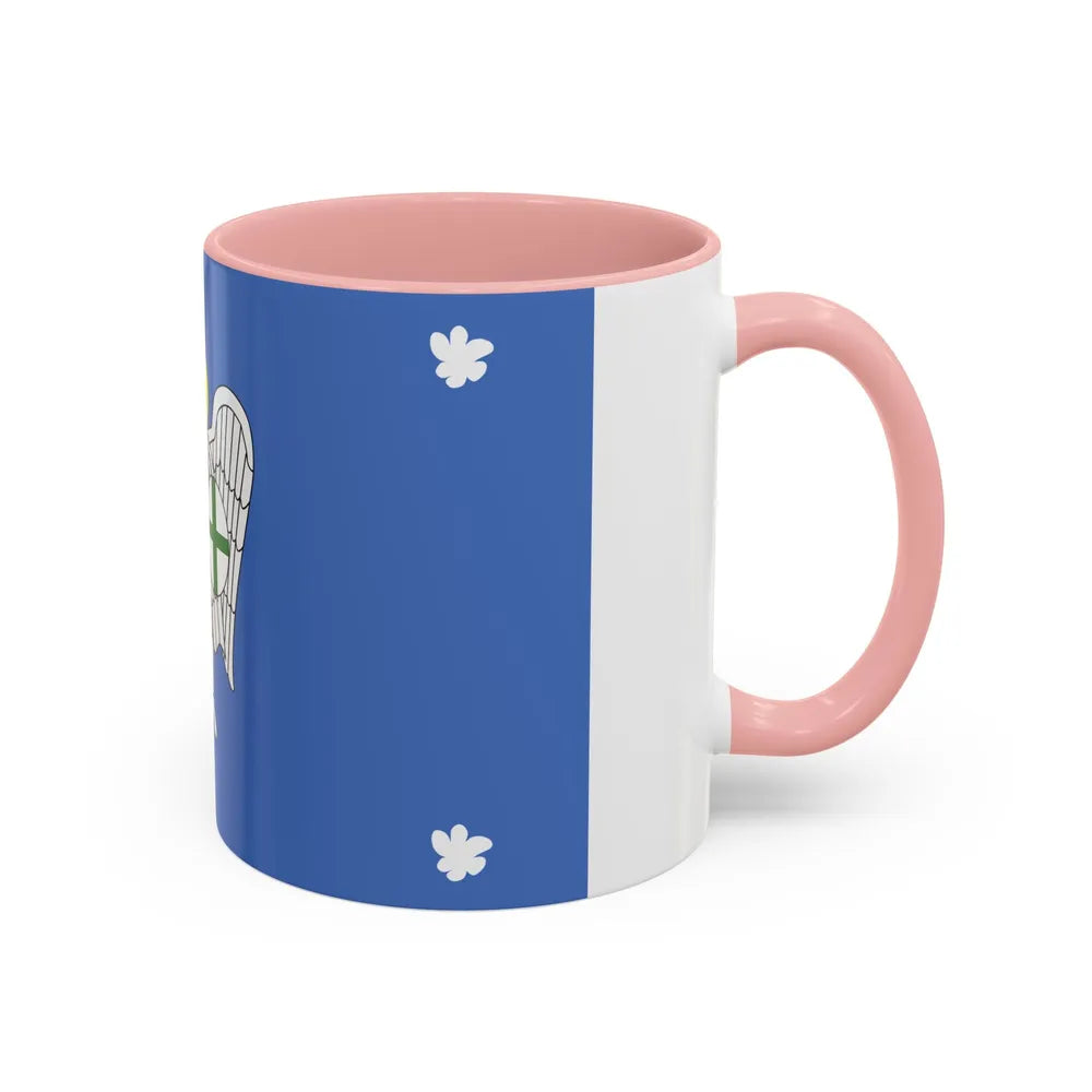 Flag of Iklin Malta - Accent Coffee Mug-Go Mug Yourself