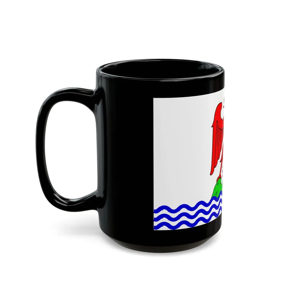 Flag of Alpes Maritimes France 2 - Black Coffee Mug-Go Mug Yourself