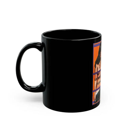 DIARY OF A NYMPHO (2) 1973 Movie Poster - Black Coffee Mug-Go Mug Yourself