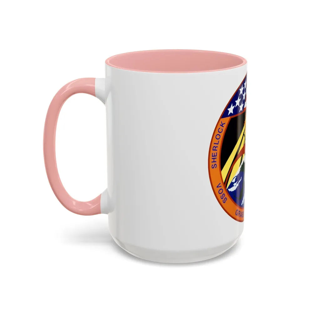 STS 57 (NASA) Accent Coffee Mug-Go Mug Yourself