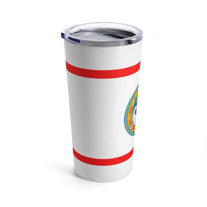 Flag of Almaty Kazakhstan - Tumbler 20oz-Go Mug Yourself