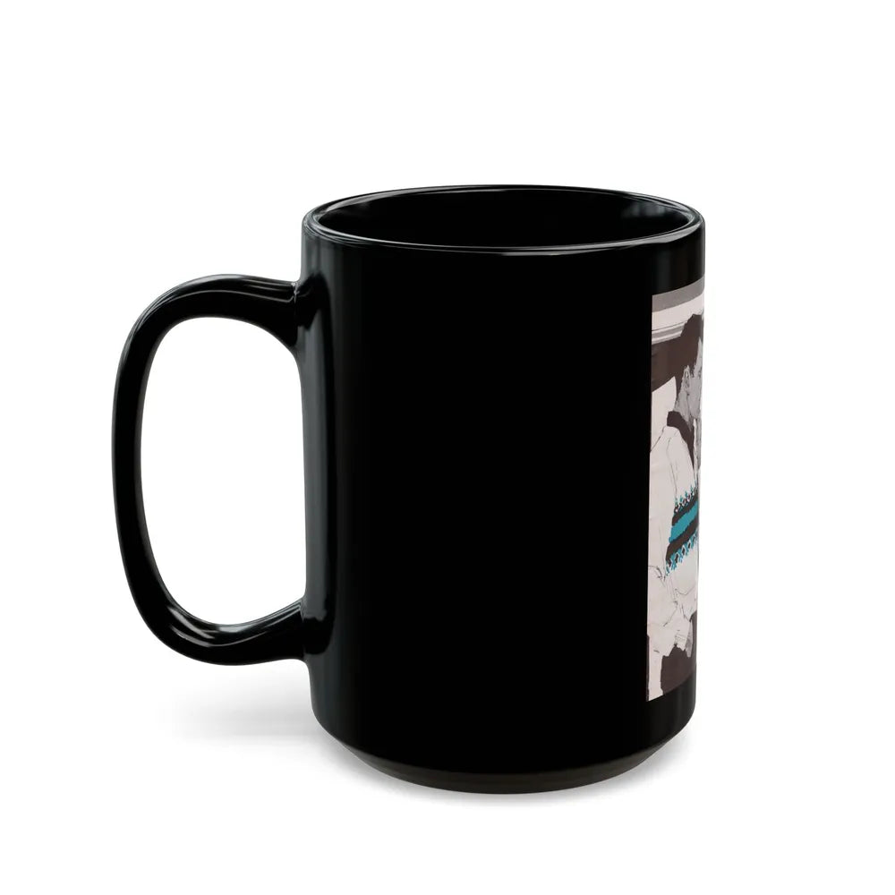 Broken Trust, Teen Magazine, 1965 - Black Coffee Mug-Go Mug Yourself