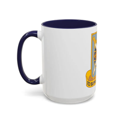 Finance Corps (U.S. Army) Accent Coffee Mug-Go Mug Yourself