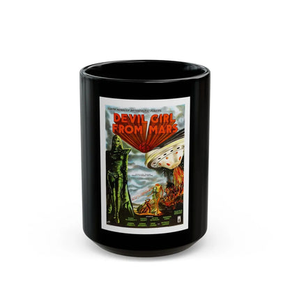 DEVIL GIRL FROM MARS (2) 1954 Movie Poster - Black Coffee Mug-15oz-Go Mug Yourself