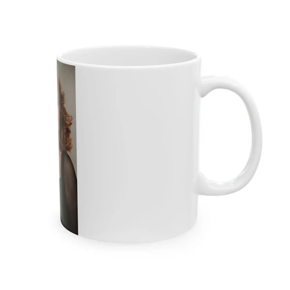 Raquel Welch #224 (Vintage Female Icon) White Coffee Mug-Go Mug Yourself