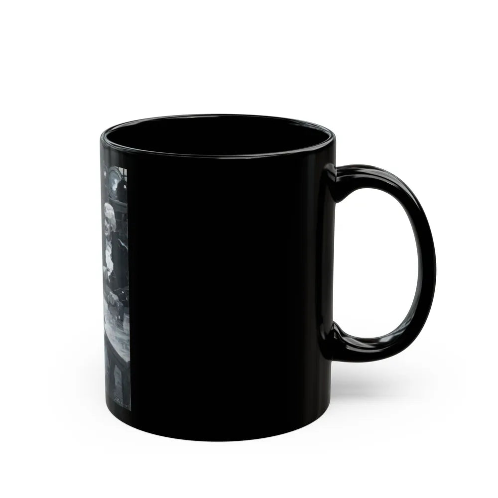 Doctor Dogbody's Leg (2), Rebook, January 1938 - Black Coffee Mug-Go Mug Yourself