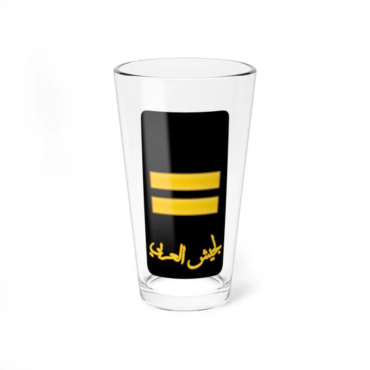 06. JLF AFC (Jordan) (Military Rank) Pint Glass 16oz 16oz - Go Mug Yourself