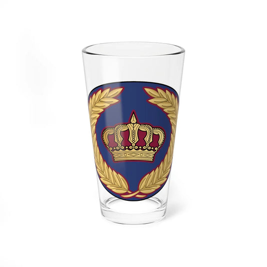 06. QEAF WO1 (Qatar) (Military Rank) Pint Glass 16oz 16oz - Go Mug Yourself