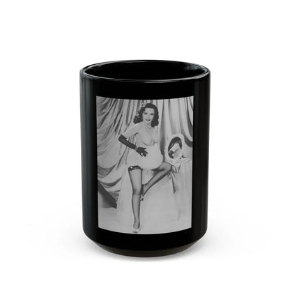 Evelyn West #07 (Vintage Female Icon) Black Coffee Mug-15oz-Go Mug Yourself