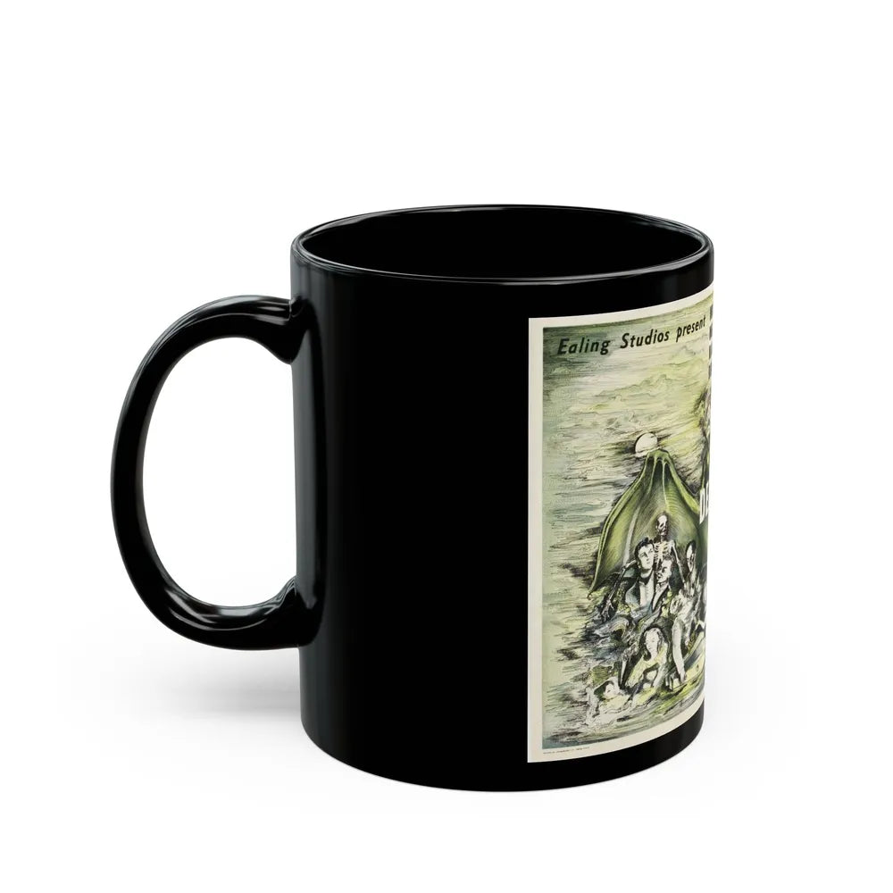 DEAD OF NIGHT (2) 1945 Movie Poster - Black Coffee Mug-Go Mug Yourself