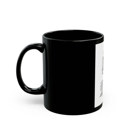 Genesis 1974 (Music Poster) Black Coffee Mug-Go Mug Yourself